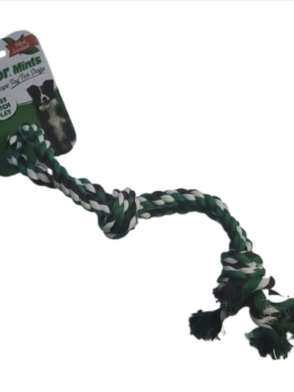 European Home Designs Junior Mints Scented Rope Toy For Dogs